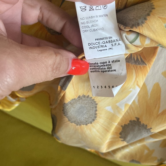 Authentic Dolce & Gabbana shirt/blouse. No damages. Size 40 - Picture 7 of 10